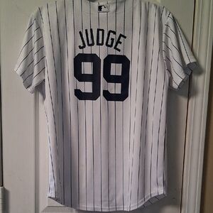 NY Baseball JUDGE JERSEY Striped Baseball Jersey Number 99